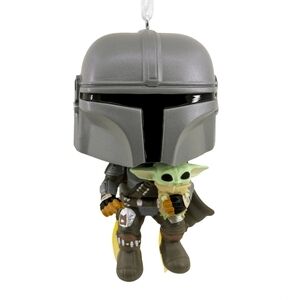 STARWARS Mandalorian Grogu Pop Hallmark Ornament